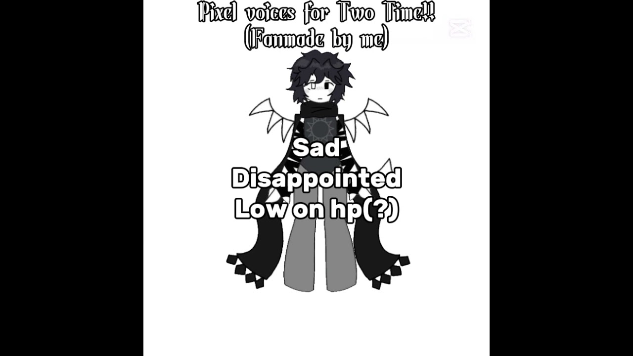 Pixel Voices i made for Two Time bc i love them 😃