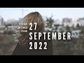 Your word for 27 September 2022