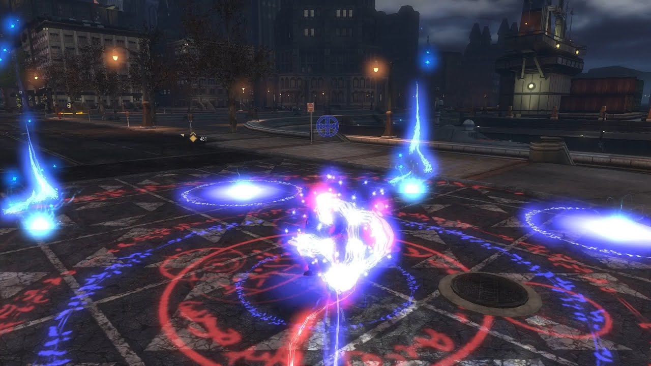 DCUO, Sorcery DPS Loadout 2021, melee and single target/might based | white mods and stat points