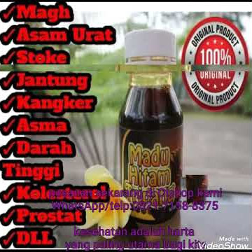 AGEN/DISTRIBUTOR RESMI MADU TRIPANG HITAM ASLI ORIGINAL WHATSAPP: 0821-7158-8375