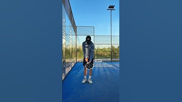 Trickshot Tutorial 😱 How would you call this padel trickshot  🔥