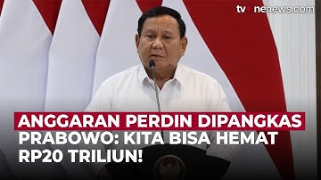 Prabowo Potong Anggaran Perjalanan Dinas: Kita Hemat Rp20 Triliun! | OneNews Update