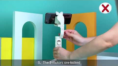 Tura HOHEM - Smartphone Gimbal iSteady X Troubleshooting: After power on & switch off automatically