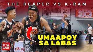 The Reaper vs K-Ram One-on-One exhibition Basketball | Motivated 3x3