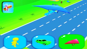 Shape Shifting All Levels Gameplay Android,IOS (Level 5-6)