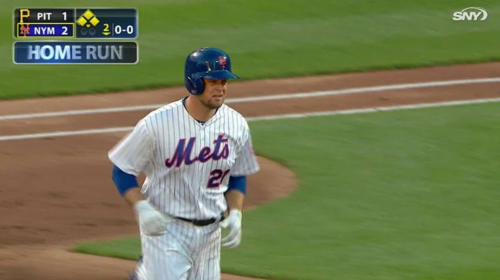 PIT@NYM: Duda crushes a two-run shot to right