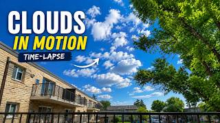 ☁️ Clouds Racing Across the Summer Sky | Time-Lapse