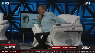 Mark Hamill's Tribute to Carrie Fisher panel - Star Wars Celebration Orlando 2017