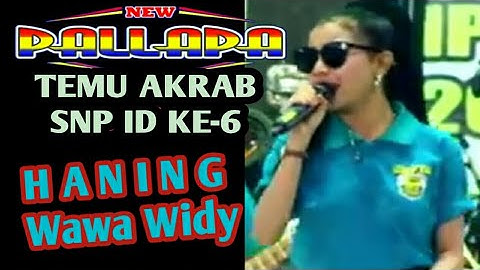 New pallapa Wawa Widy HANING Temu akrab snp (TA6) GOFUN BOJONEGORO