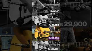 🎸 Same hands. Different guitars. Different sound. 👀
