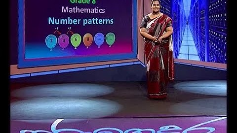 Grade 08 - Mathematics (English Medium) - Number patterns (Lesson - 01)