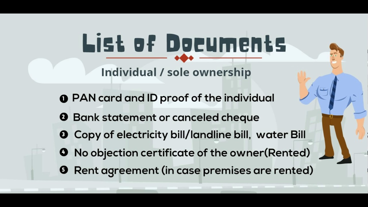 Documents Required for GST Registration - YouTube