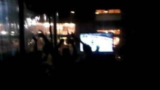 Crowd Reaction Canucks Score in Overtime Hockey Game vs Blackhawks. by Ferguson Moving & Storage Ltd | Movers North Vancouver 6,062 views 13 years ago 23 seconds
