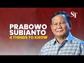 Prabowo Subianto: 4 hal yang perlu diketahui tentang calon presiden baru Indonesia