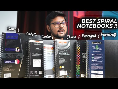 Best PREMIUM Spiral Notebook for OFFICE AND COLLEGE STUDENTS @ 200 Rs