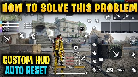 Custom HUD Automatic Reset Problem Solved 🤯 | FF Max Custom HUD Delete Problem | HUD Reset Problem