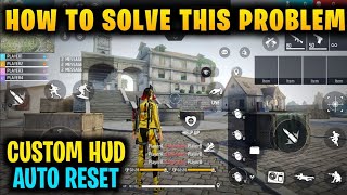 Custom HUD Automatic Reset Problem Solved 🤯 | FF Max Custom HUD Delete Problem | HUD Reset Problem