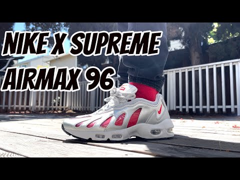 Supreme x Nike Air Max 96 Silver