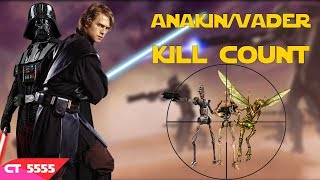 Star Wars Anakin/Vader Kill Count