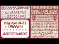 Modèle Abecedaire Point De Croix Gratuit