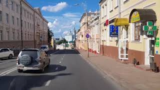 Коротенькое видео Старой Смоленской дороги и центра Смоленска.