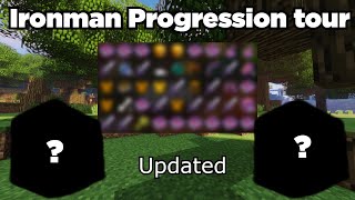 What 1400 Hours Of Hypixel Skyblock Ironman Looks Like!
