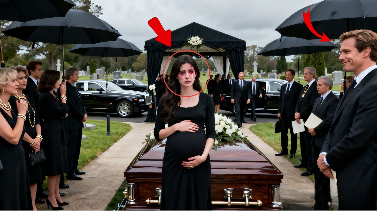 Husband And In Laws Mocked Pregnant Wife At Her Mother’s Funeral — She Inherited $100 Billion