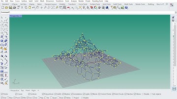 Sound Visualization    Lines and points movements with grasshopper
