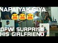 OFW surprise his girlfriend | umiyak siya ng todo | birthday surprise