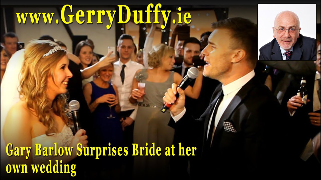 Gary Barlow Surprises Bride At Her Own Wedding Hd You Gary Barlow Surprises Bride At Her Own Wedding Hd