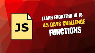 functions  | Frontend with JavaScript