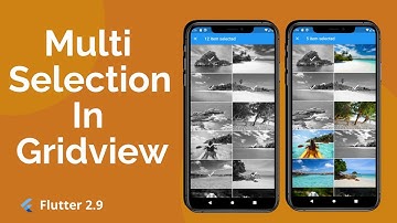 Flutter - Multi selection in gridview | Selectable gridview | Gridview multi selection [2022]