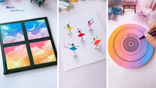 Easy Painting Techniques for Beginners | Art things to do when you’re bored | Amazing Creative Art