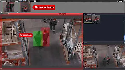 Detección de Equipos de Protección Personal (EPP) con IA: Axxon One VMS