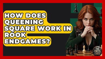 How Does Queening Square Work In Rook Endgames? - The Chess Codex