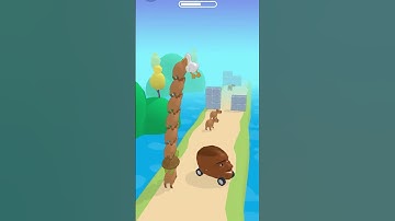 Capybara rush gameplay stack version level 1000 #shorts #gameplay