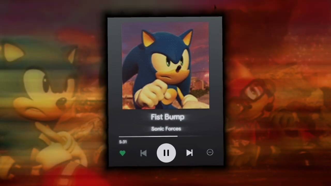 Sonic Forces- Fist Bump //slowed + reverb//