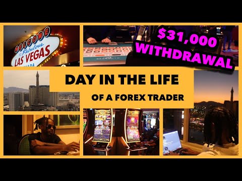 A DAY IN THE LIFE OF A FOREX TRADER IN LAS VEGAS | $31,000 WITHDRAWAL