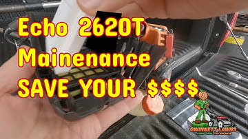 Echo SRM 2620T w/156 HOURS DIY Maintenance▶ SAVE YOUR MONEY!