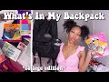 WHATS IN MY COLLEGE BACKPACK 2020! | Back To School Supplies