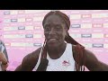 Victoria Ohuruogu after her 400m Silver medal at the Commonwealth Games 2022