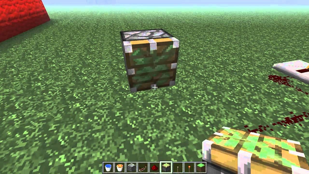 How to make a minecraft smoke machine