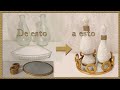 ♻️ Como Reciclar Botellas... Idea para decorar con Reciclaje  Fácil y Elegante.