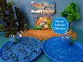 Ocean animal figure diorama learn sea animal names