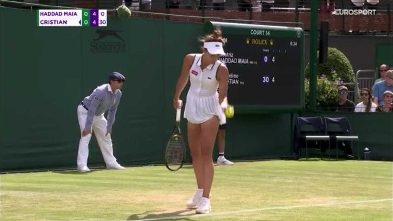 Beatriz Haddad Maia Challeges Jaqueline Cristians Rocket 🚀 winner Wimbledon Live WTA Tennis