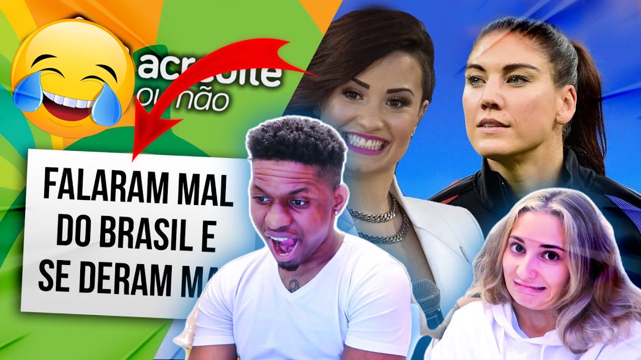 🇧🇷 GRINGA REAGE A GRINGOS QUE ZOARAM O BRASIL NAS OLIMPÍADAS E SE DERAM MAL 😂💥🔥