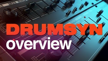 Drumsyn - A drum synthesizer for creating techno and electronic music