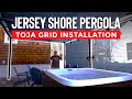 Privacy Pergola | TOJA Grid Installation