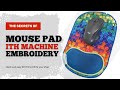 3D Mousepad ITH on your embroidery machine - 3D Mauspads ITH an der Stickmaschine Tutorial Anleitung