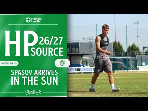 HP Source | Spasov arrives in the sun